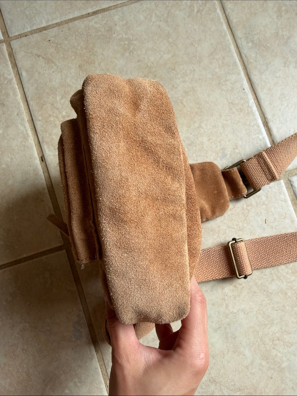 Free People Hudson Suede Sling Bag - Picture 7 of 9